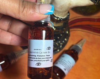 Anointed Crown Oil – Head Blessing & Clarity Anointing Oil