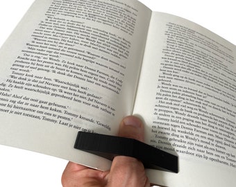 Book page holder | Thumb Pageholder | Book Holder | Book accessory | reading | Bookworm