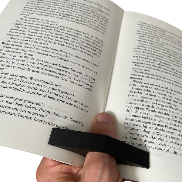 Book page holder | Thumb Pageholder | Book Holder | Book accessory | reading | Bookworm