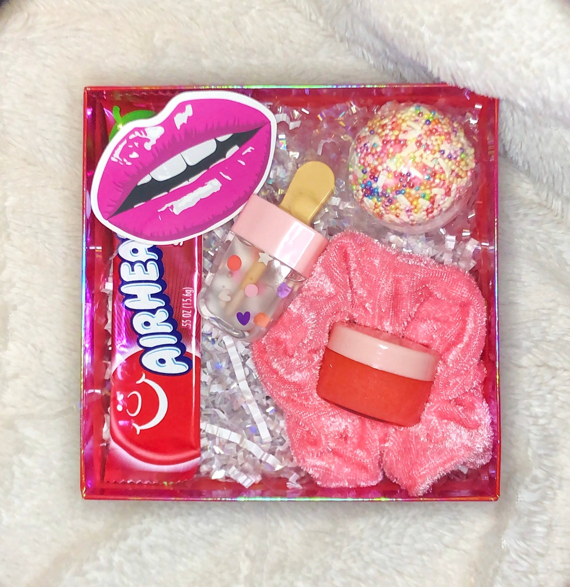 Strawberry Shortcake Lip Gloss Box Etsy
