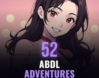 52 Aventuras ABDL | Coleção Completa Little Space | 4 Guias em 1 | Mega PDF ABDL | E-book de Treinamento para Uso de Fraldas | Download Digital
