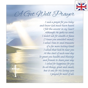 Christian Get Well Card | Get Well Prayer  |  I Said A Prayer For You Today