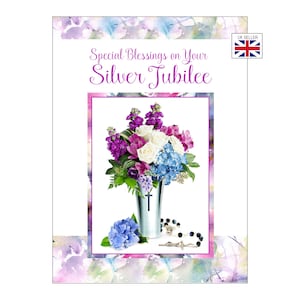 Silver Jubilee Card For A Nun | Silver Jubilee of Religious Profession