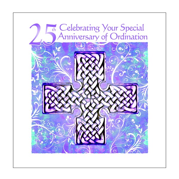 Priest 25th Anniversary of Ordination Card