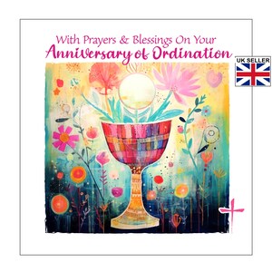 Priest Ordination Anniversary Card