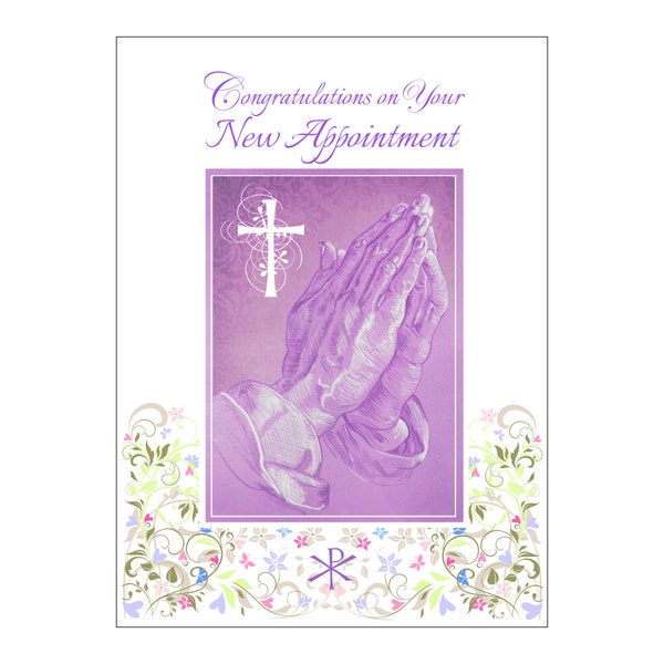 Priest New Appointment Card | Nun New Appointment Card