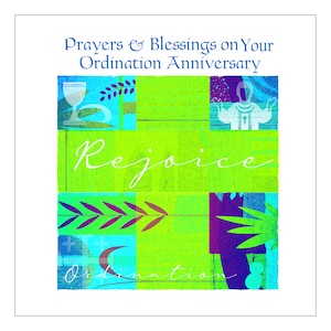 Priest Ordination Anniversary Card