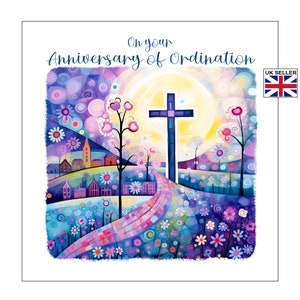 Priest Ordination Anniversary Card
