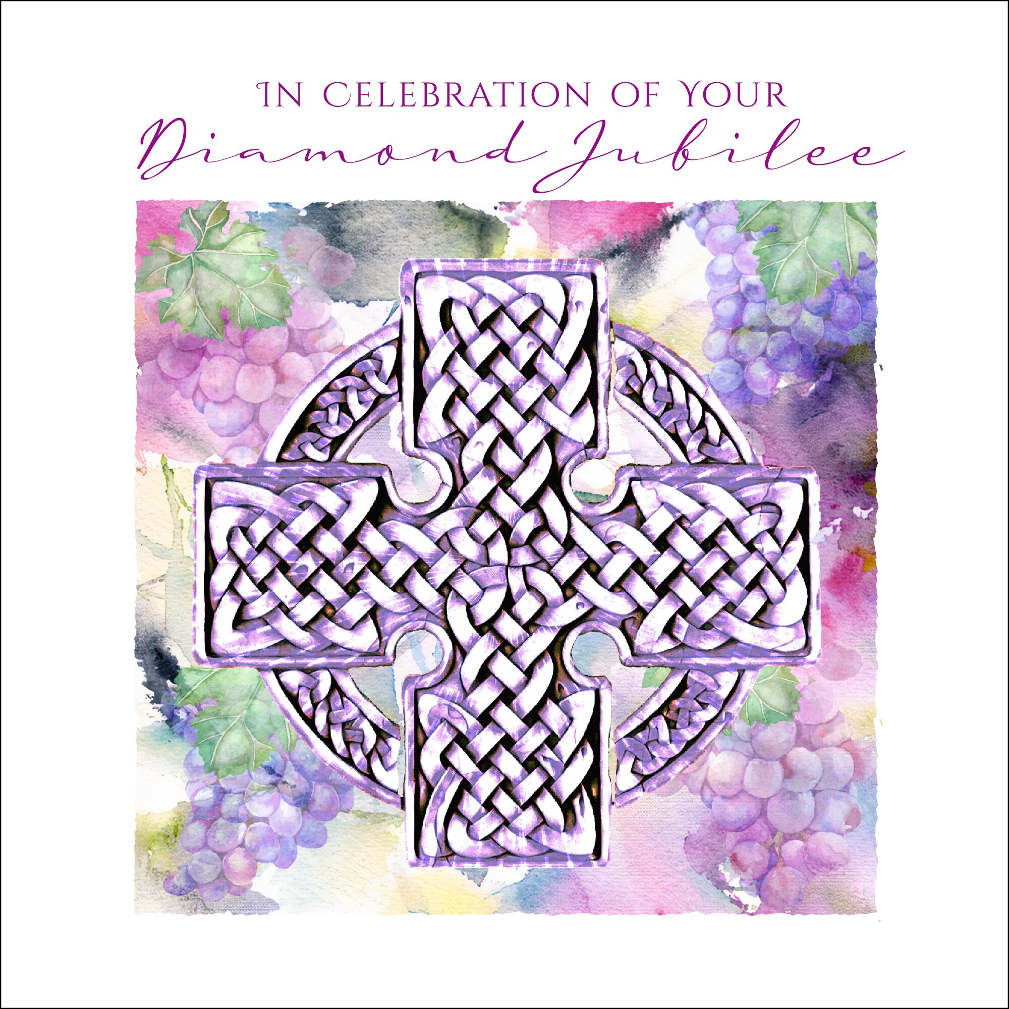 Diamond Jubilee Card Etsy