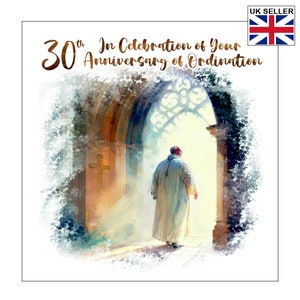 Priest 30th Anniversary of Ordination Card