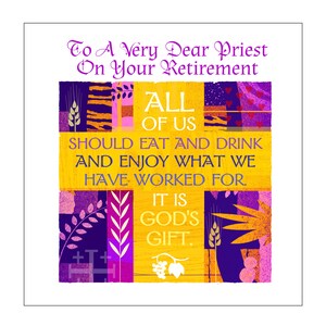 Priest Retirement Cards | Card for Priest Retirement  | Cards For Priests