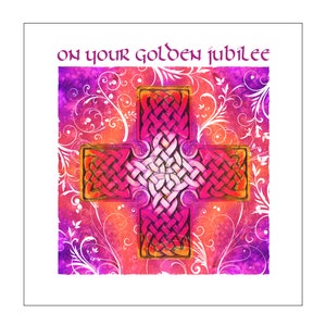 Golden Jubilee Card