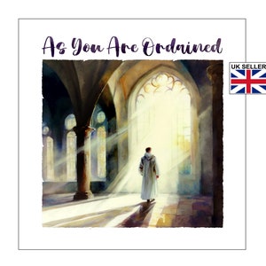 Ordination Card | Priest Ordination Card | Ordination Card For Friend