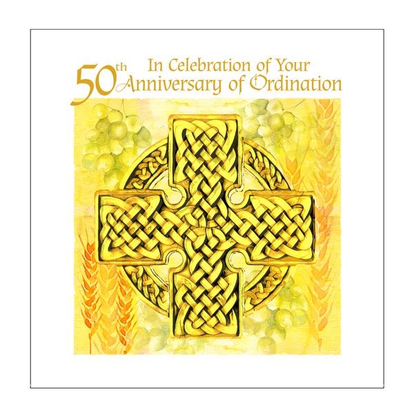 50th Anniversary of Ordination Card