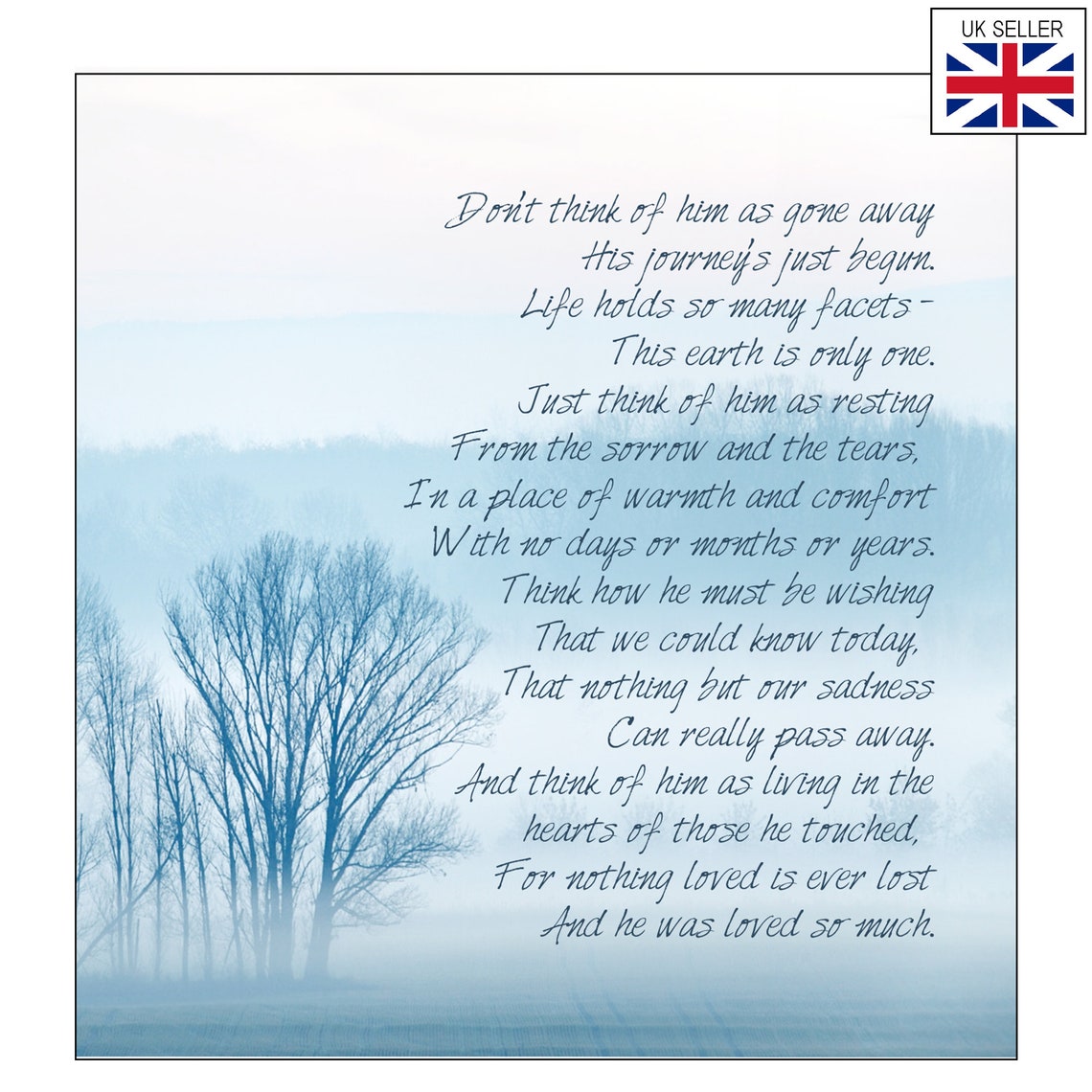 Sympathy Card for Male Sympathy Card for Son Sympathy Card Etsy Canada