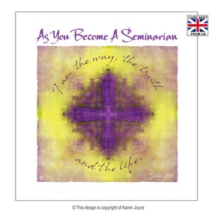 As You Become A Seminarian Card | Vocational Journey Greeting Card