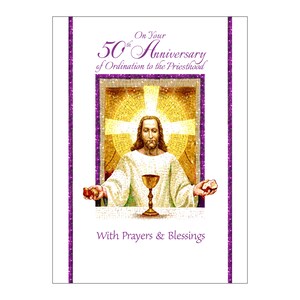 50th Anniversary of Ordination Card