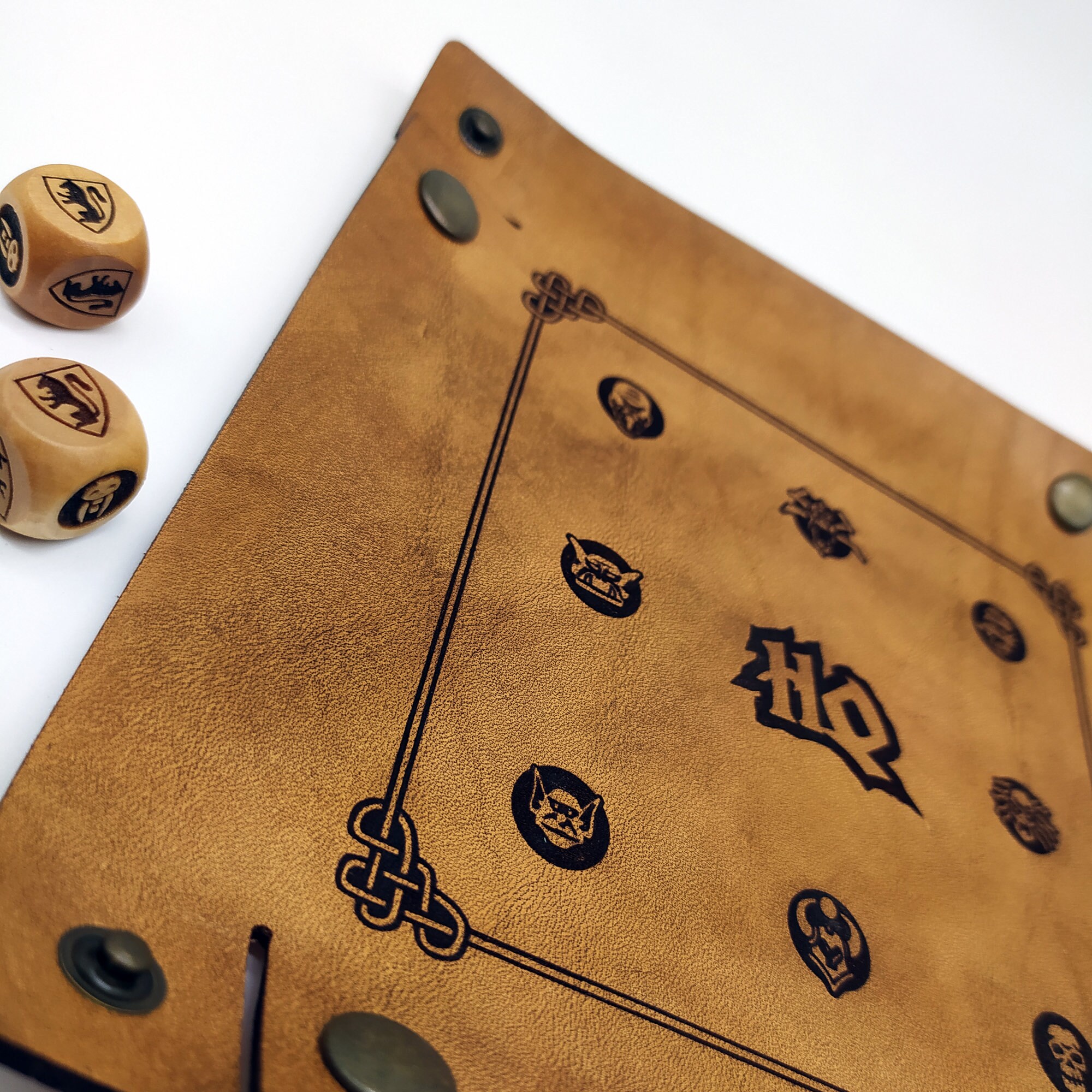 GICO Quality Dice Cup (genuine Leather) Standard (9 Cm) Blue - View #11