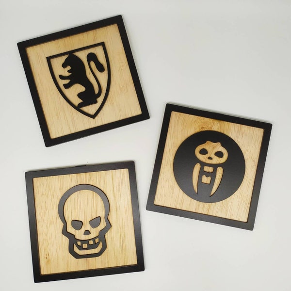 Heroquest wood home decor, wall decor, picture, wall art, gift