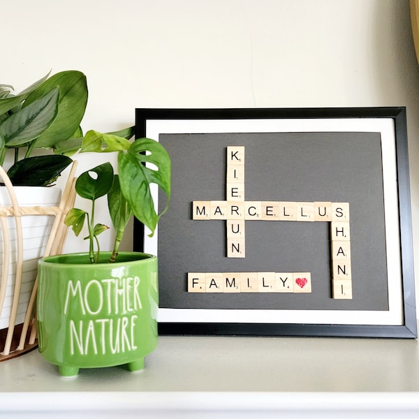 Name Crossword Etsy