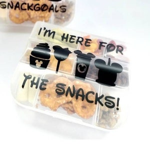 personalized Snackle box, travel snack box, snack box for kids, charcuterie container, airplane snacks