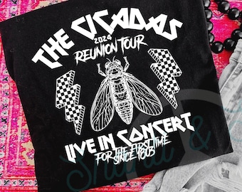 The Cicadas reunion tour live in concert 2024 shirt