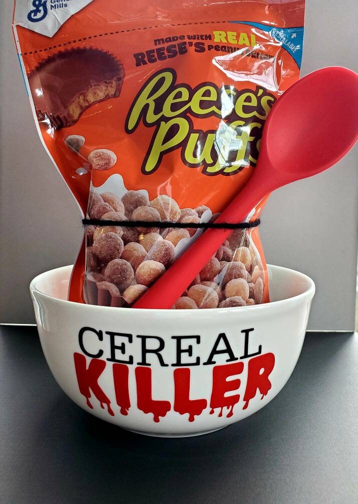 Cereal Killer Bowl Set, True Crime Fans, Cereal Lovers, Cereal Killa
