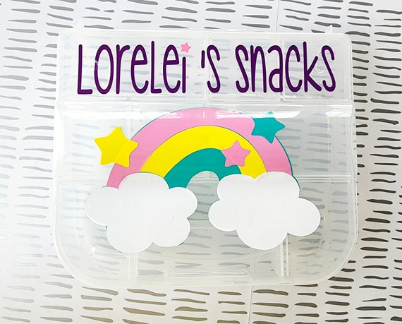 Personalized Snackle Box, Travel Snack Box, Snack Box for Kids, Charcuterie  Container, Airplane Snacks, Gifts for Kids, to Go Box -  Canada