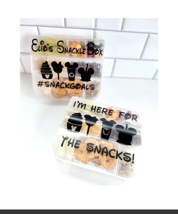 Personalized Snackle Box, Travel Snack Box, Snack Box for Kids, Charcuterie  Container, Airplane Snacks 