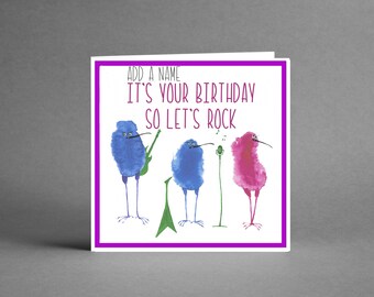 Acdc Birthday Card | Etsy