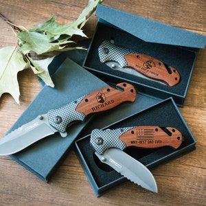 Groomsmen Gifts, Custom Pocket Knife, Best Man Gift, Engraved Pocket Knife, Personalized Knife for Groomsman, Wedding Groomsmen Gift
