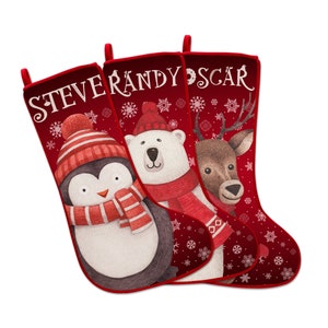 Kids Stocking, Personalized Christmas Stocking, Velvet Stocking, Custom Family Christmas Stocking, Kids Stocking, Kids Personalized Stocking
