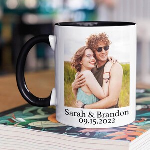 Personalized Photo Coffee Mug Birthday Gift, Photo Gifts for Him, Custom Mug, Anniversary Gift for Her, Mug with Picture