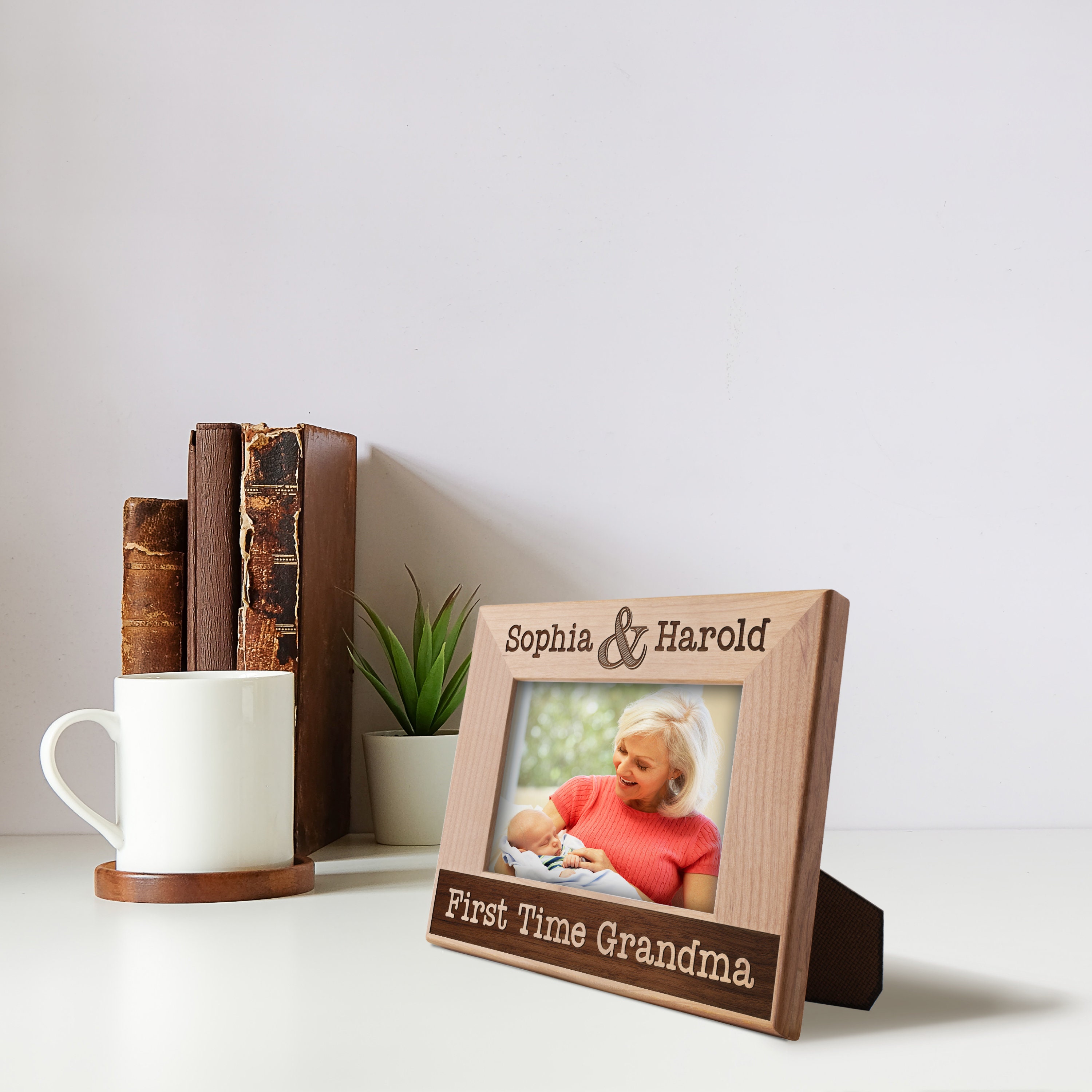 Personalized Photo Frame Grandma Picture Frame Mother's Etsy