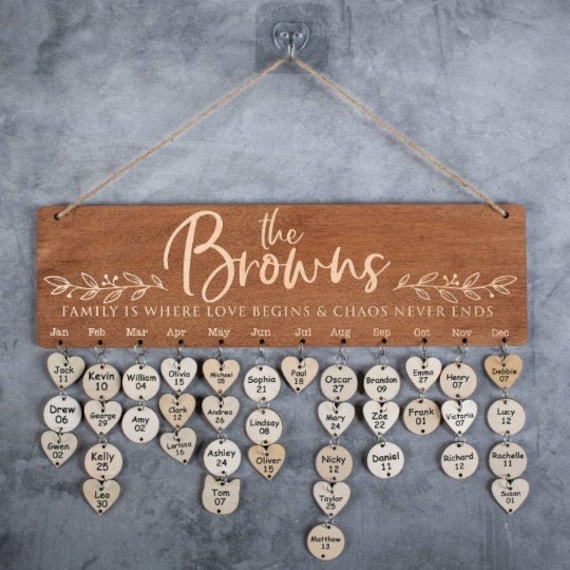 Family {Wood Board} Family {Wood Board}