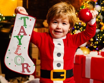 Gifts for Kids Christmas, Personalized Christmas Stockings, Kids Stocking, Kids Christmas Stockings, Velvet Stocking, Stocking