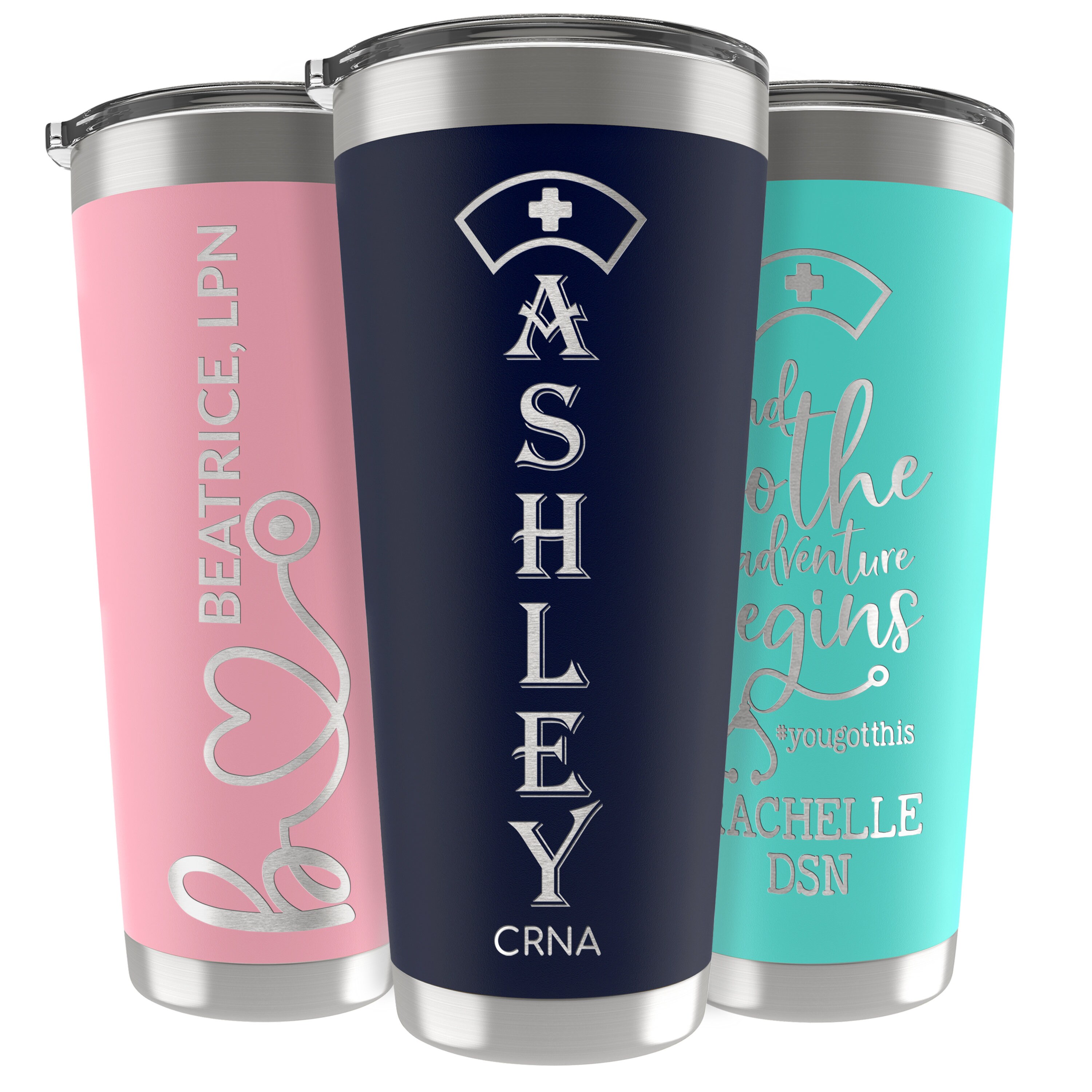 Custom Nurse Tumbler Laser Engraved Nurse Gift Engraved Etsy Australia