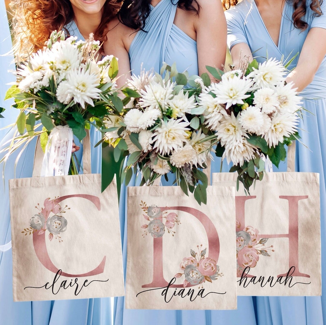 Personalized Tote Bags for Women, Bridesmaid Proposal, Gifts From the ...