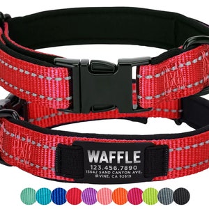 Dog Collar Personalized Custom Dog Collar, Pet Collar, Personalized Dog Collars, Pet Name Plate, Dog Collar Name, Pet Gift