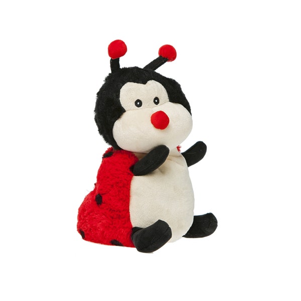 Peluche bouillotte coccinelle / Made in France / Blé et Lavande / Bouillotte sèche / Hiver / Chaleur