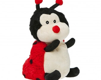 Peluche Bouillotte Coccinelle - Made in France