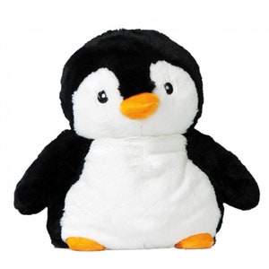 Peluche Bouillotte Pingouin - Made in France