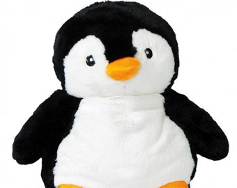 Peluche Bouillotte Pingouin - Made in France