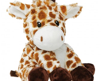 Peluche Bouillotte Girafe - Made in France