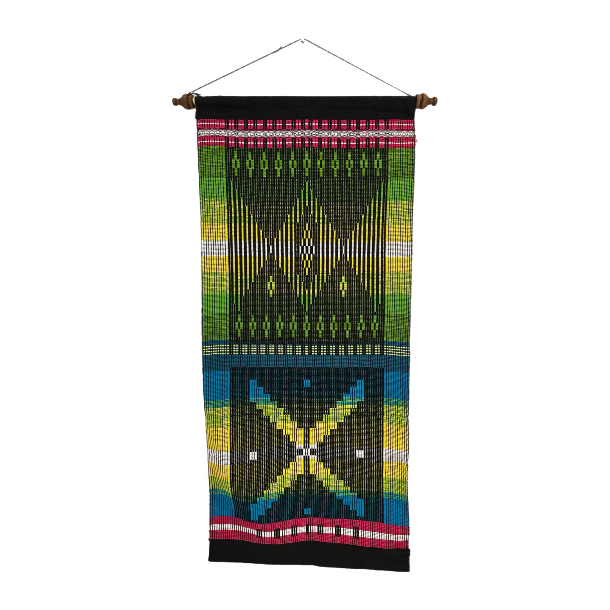 Sri Lankan Dumbara Colourful Wall Hanging | Indigenous Thalagune Hand ...