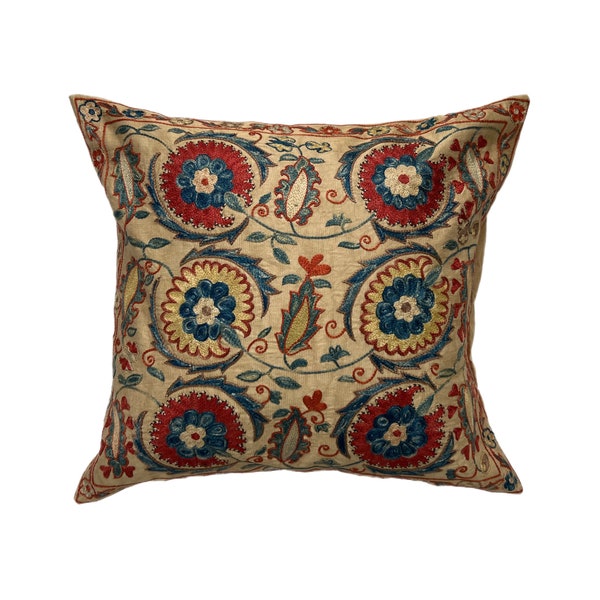 Suzani Uzbek Pillow Etsy