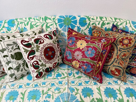 Federa In Seta Dupion Rossa 40x40 Cm – Ruwado, Qualità India