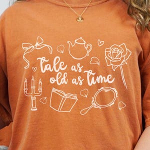 Beauty and The Beast Shirt - Tale As Old As Time, Comfort Colors Tee