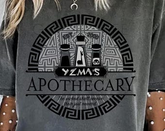Yzma's Apothecary Shirt: The Emperor's New Groove Comfort Colors Tee