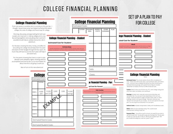 College Planning, Financial Planning, How To Pay For College